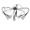 Потолочная люстра Aereo Lightstar 6*25W G9 хром 711064