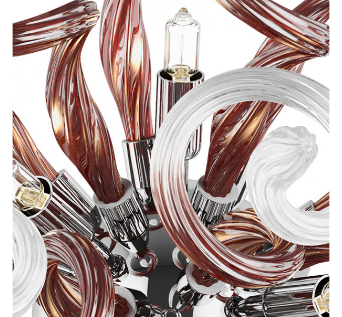 Настенное бра Medusa Lightstar кофе 890658