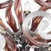 Настенное бра Medusa Lightstar кофе 890658