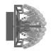 Настенный светильник Monile Osgona 5*40W E14 хром 704654