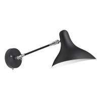 Настенное бра Manti Lightstar black 764607