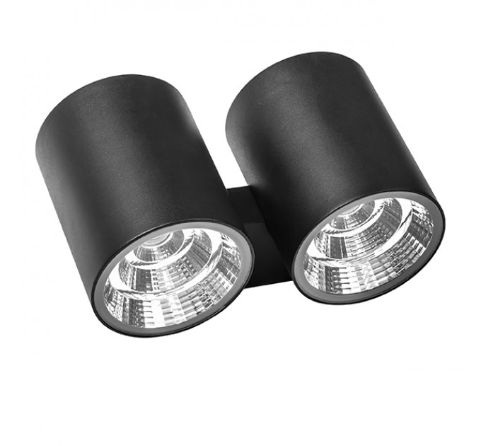 Настенный уличный светильник Paro Lightstar LED 60W IP65 черный 372574
