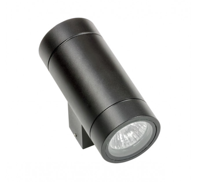 Настенный уличный светильник Paro Lightstar 2xGU10 черный 351607