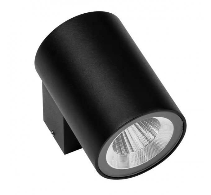 Настенный уличный светильник Paro Lightstar LED 8W IP65 черный 350672