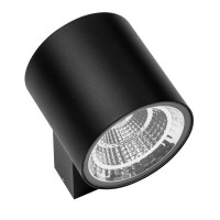 Настенный уличный светильник Paro Lightstar LED 16W IP65 черный 361674