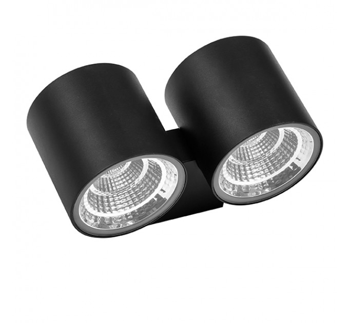 Настенный уличный светильник Paro Lightstar LED 32W IP65 черный 362674