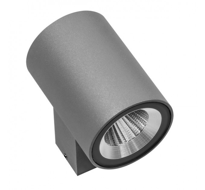 Настенный уличный светильник Paro Lightstar LED 12W IP65 серый 351694