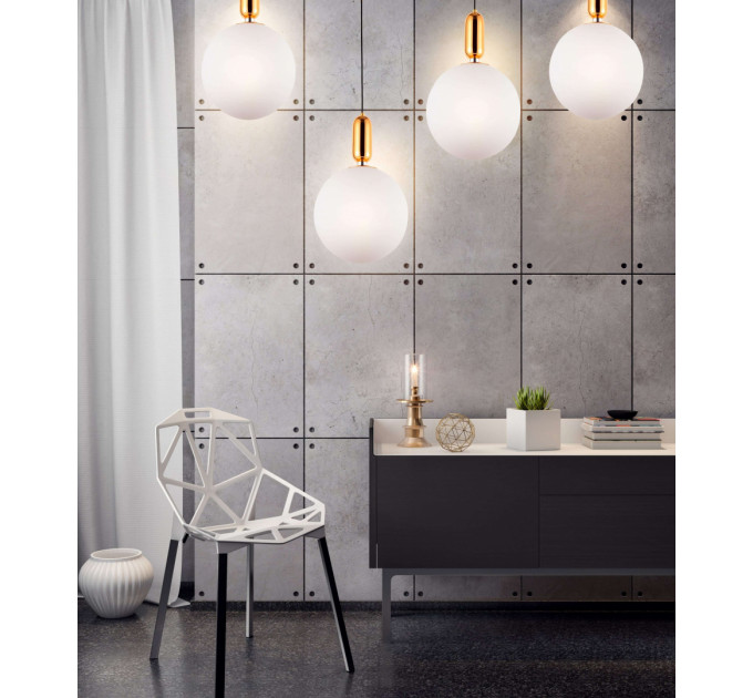 Подвесной светильник Lumina Deco Orito LDP 1219-200 WT+GD