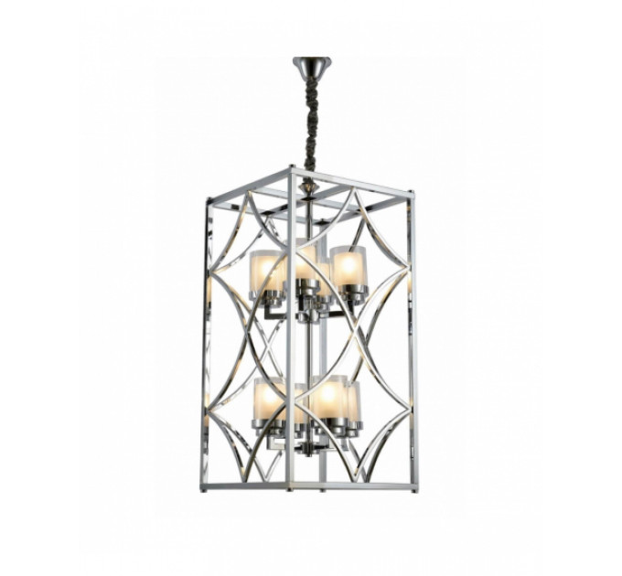 Подвесная люстра Lumina Deco Quadrato LDP 1223-8 CHR