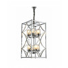 Подвесная люстра Lumina Deco Quadrato LDP 1223-8 CHR