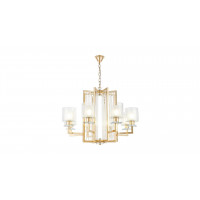 Подвесная люстра Lumina Deco Manhattan LDP 8012-8 F.GD