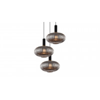 Подвесной светильник Lumina Deco Floril LDP 1216-3 GY+BK