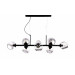 Подвесная люстра Morretti Lumina Deco LDP 7003-8 BK