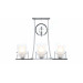 Подвесная люстра Lumina Deco Bronx LDP 1234-3 CHR