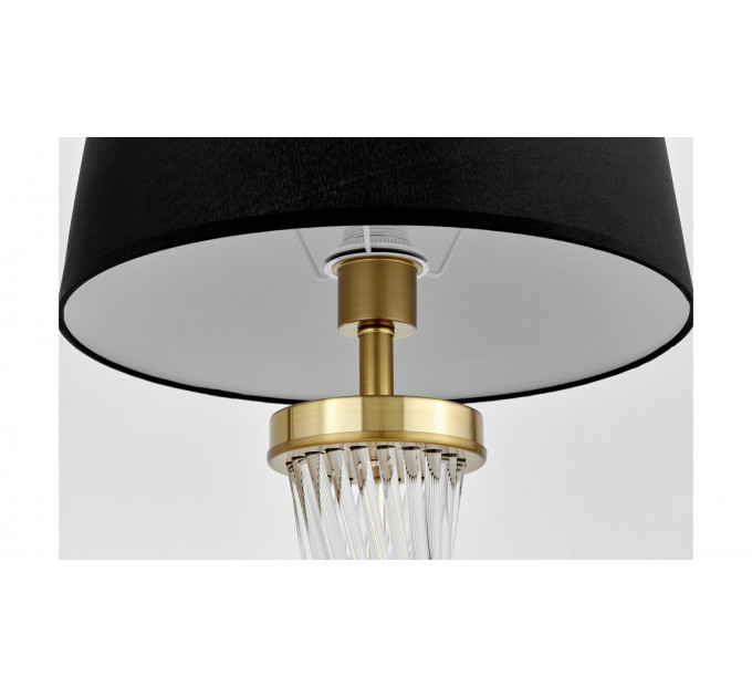Настольная лампа Lumina Deco Villanova LDT 302 MD+BK