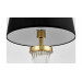Настольная лампа Lumina Deco Villanova LDT 302 MD+BK