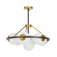 Подвесной светильник Lumina Deco Donzano LDP 8034-7 BK+WT