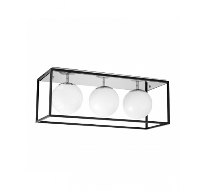 Потолочный светильник Lumina Deco Maldini LDC 8060-3 CHR+BK