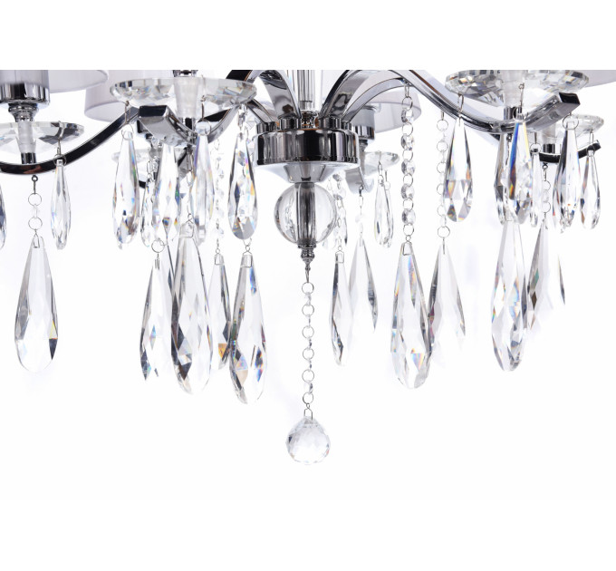Подвесная люстра Lumina Deco Alessia LDP 1726-6 CHR