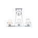 Подвесная люстра Lumina Deco Bronx LDP 1234-3 CHR