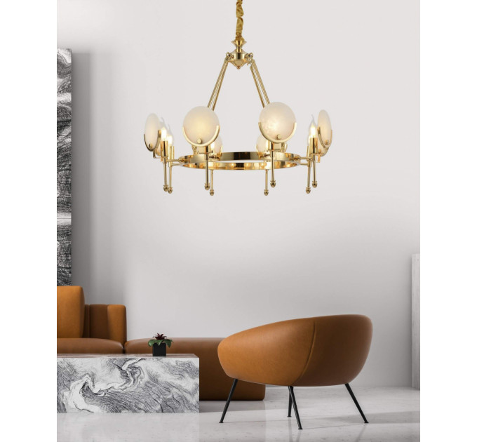 Подвесная люстра Lumina Deco Montego LDP 8010-8 F.GD