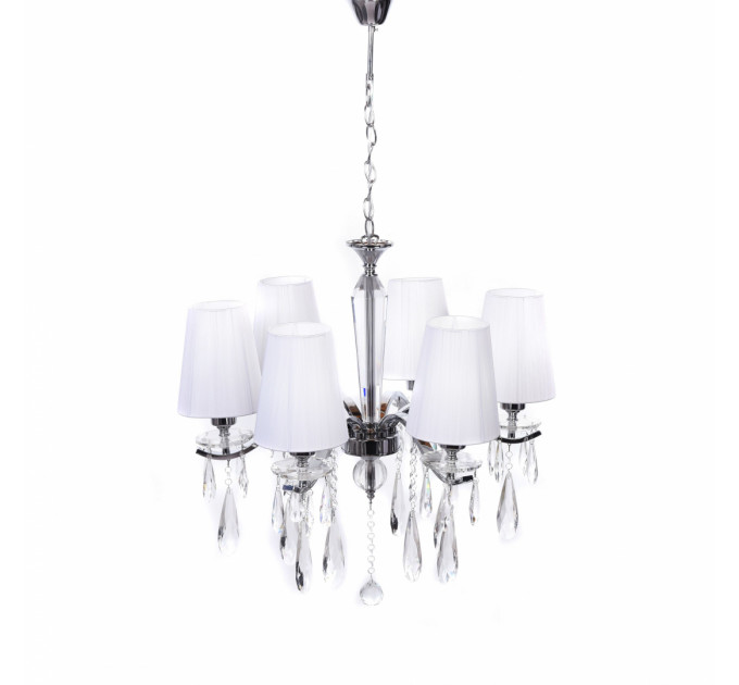 Подвесная люстра Lumina Deco Alessia LDP 1726-6 CHR