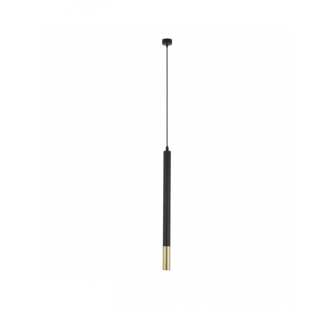 Подвесной светильник Lumina Deco Tuba LDP 1100-500 BK+GD