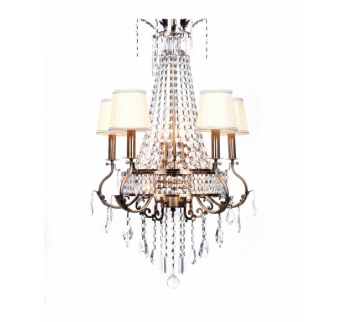 Хрустальная подвесная люстра Lumina Deco Belloto LDP 10581 MD