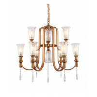 Подвесная люстра Lumina Deco Rionella LDP 8041-6+3 S.GD
