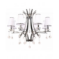 Подвесная люстра Lumina Deco Glamour LDP 66247-8 WT+CHR
