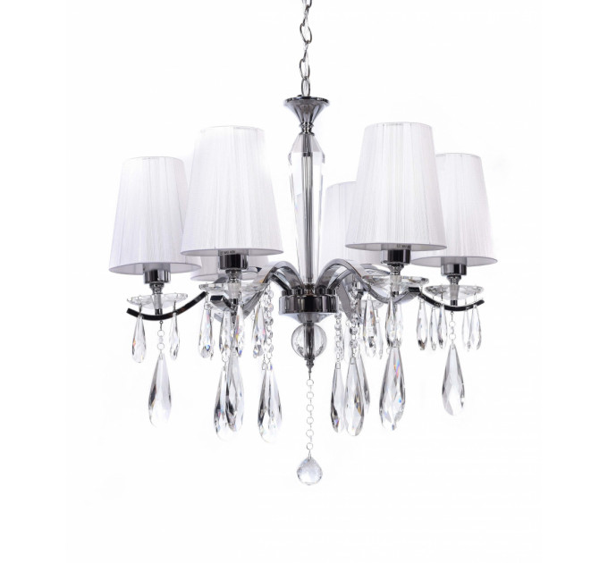 Подвесная люстра Lumina Deco Alessia LDP 1726-6 CHR