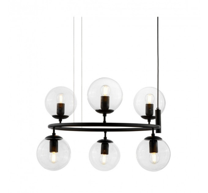 Подвесной светильник Lumina Deco Ceredo LDP 6034-6 RND BK