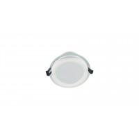 Встраиваемый светильник Lumina Deco Saleto LDC 8097-ROUND-GL-12WSMD-D160 WT