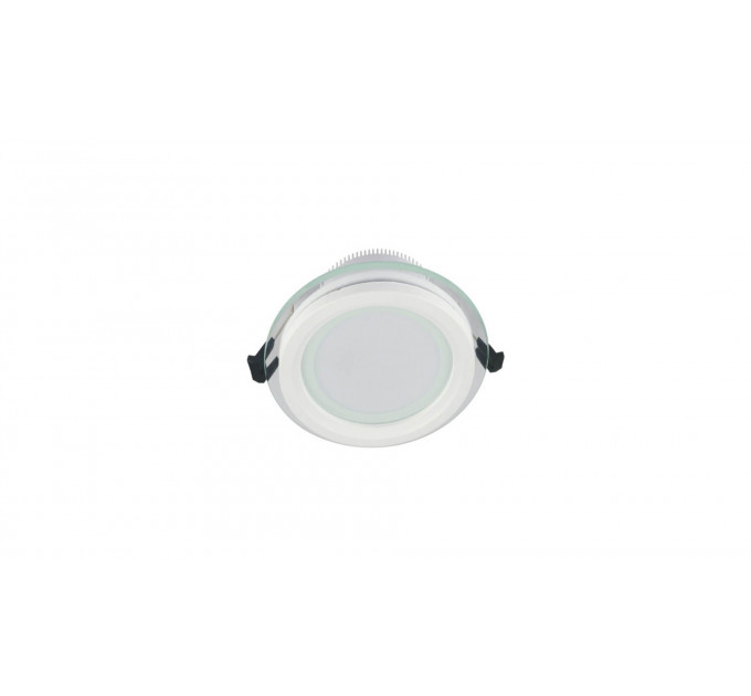 Встраиваемый светильник Lumina Deco Saleto LDC 8097-ROUND-GL-12WSMD-D160 WT