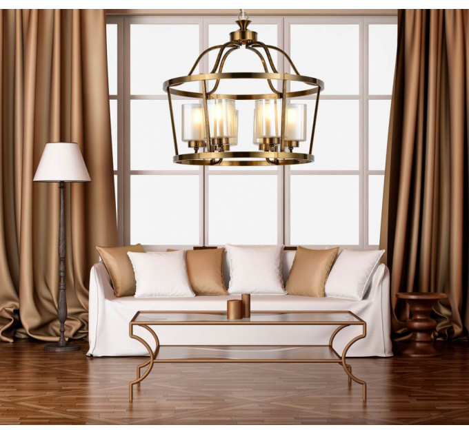 Подвесная люстра Lumina Deco Atlanta LDP 1222-6 MD