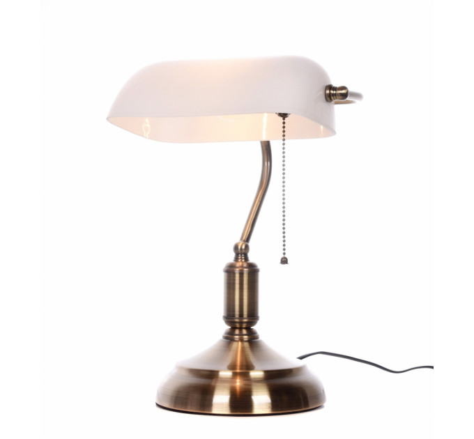 Настольная лампа Lumina Deco Banker LDT 305 WT