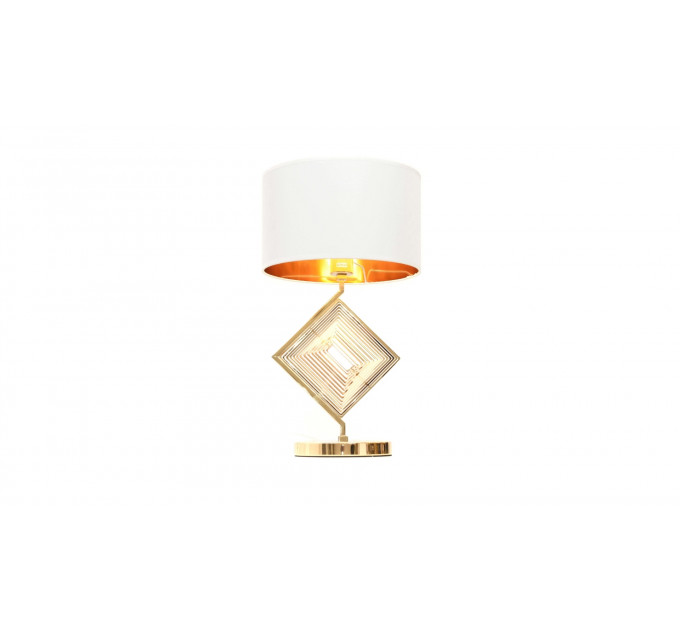 Настольная лампа Lumina Deco Fabi LDT 5529 F.GD+WT