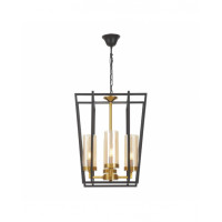 Подвесной светильник Lumina Deco Afres LDP 1246-4 BK+MD