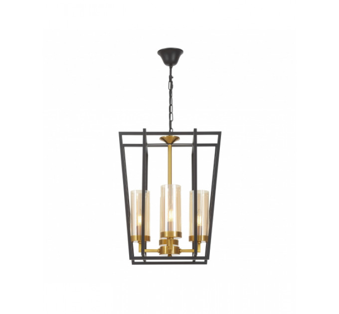 Подвесной светильник Lumina Deco Afres LDP 1246-4 BK+MD