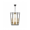 Подвесной светильник Lumina Deco Afres LDP 1246-4 BK+MD