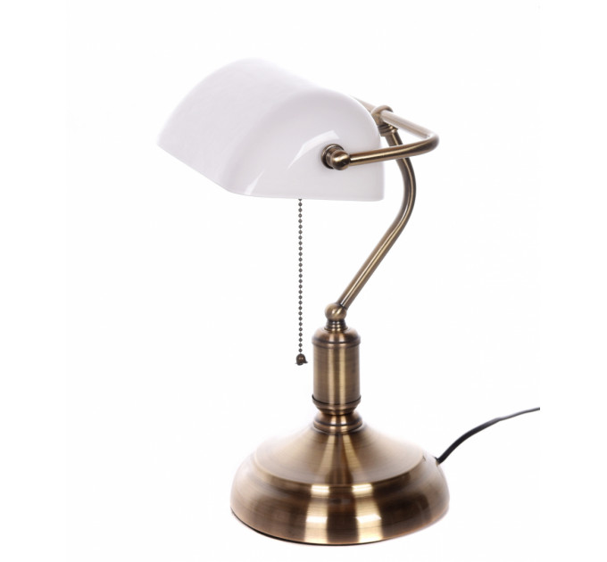 Настольная лампа Lumina Deco Banker LDT 305 WT