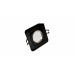 Встраиваемый точечный светильник Lumina Deco Moka LDC 8063-SS-L98*W98 BLACK+SILVER