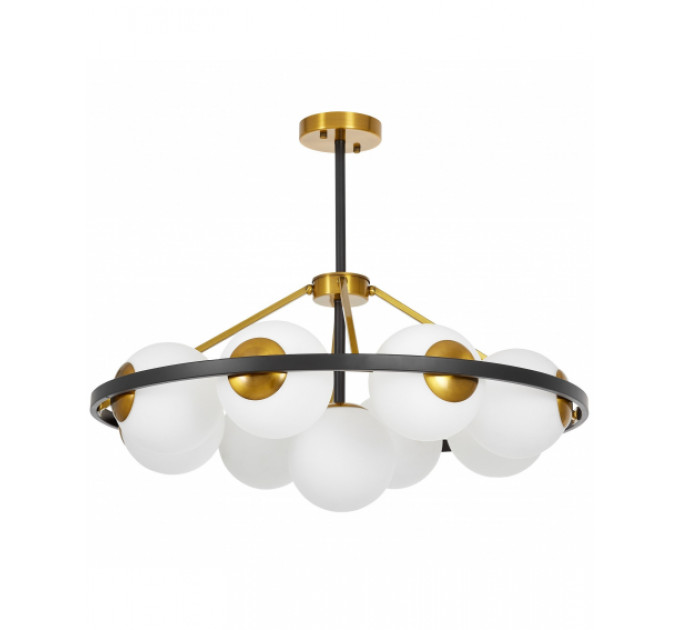 Подвесной светильник Lumina Deco Donzano LDP 8034-9 BK+WT