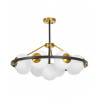 Подвесной светильник Lumina Deco Donzano LDP 8034-9 BK+WT