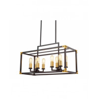 Подвесной светильник Lumina Deco Waldorf LDP 1140-8 BK+MD