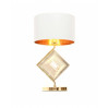 Настольная лампа Lumina Deco Fabi LDT 5529 F.GD+WT