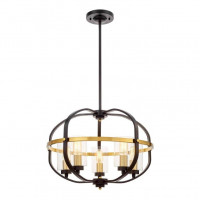 Подвесной светильник Lumina Deco Monterey LDP 1141-5 BK+MD