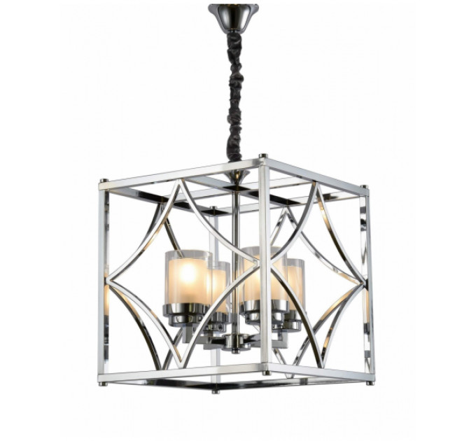 Подвесная люстра Lumina Deco Quadrato LDP 1223-4 CHR
