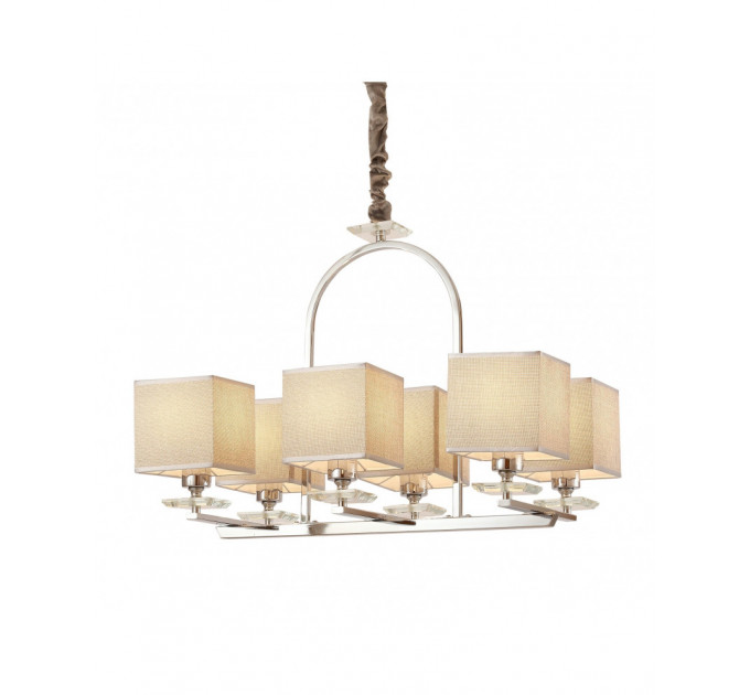Подвесная люстра Lumina Deco Liniano LDP 17100-6 CHR