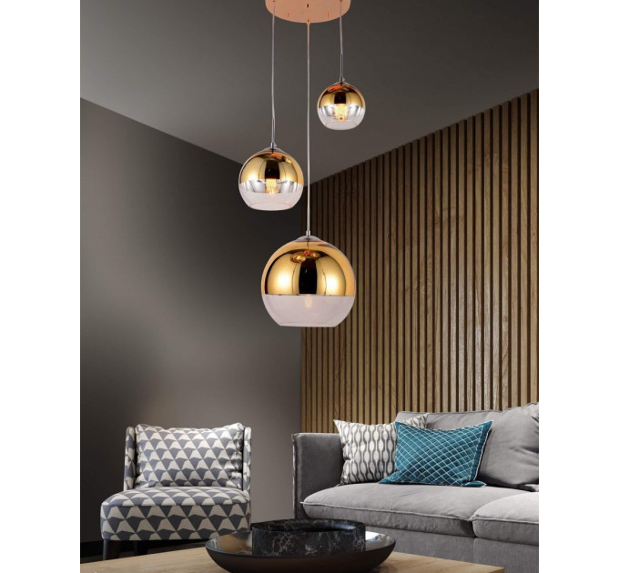 Подвесной светильник Lumina Deco Veroni LDP 1029-3 GD
